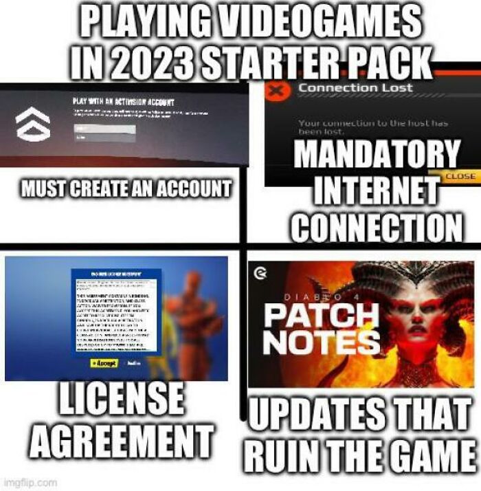 Playing Videogames In 2023 Starter Pack