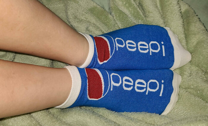 Los calcetines "pepsi" de mi novia