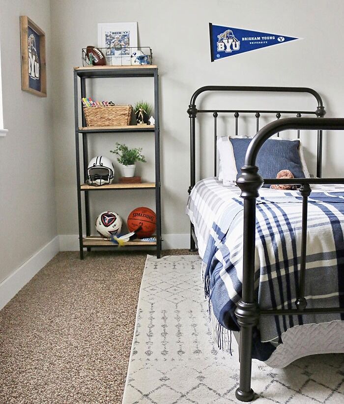 Sport inspired bedroom design