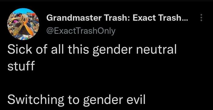 Switching To Gender Evil