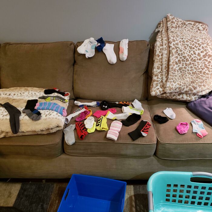 Over Two Months Of Laundry Has Generated Thirty Two Unmatched Socks. How?