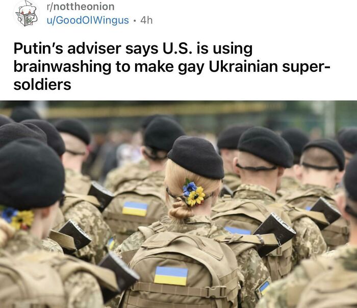 Gay Ukranian Super Soldiers