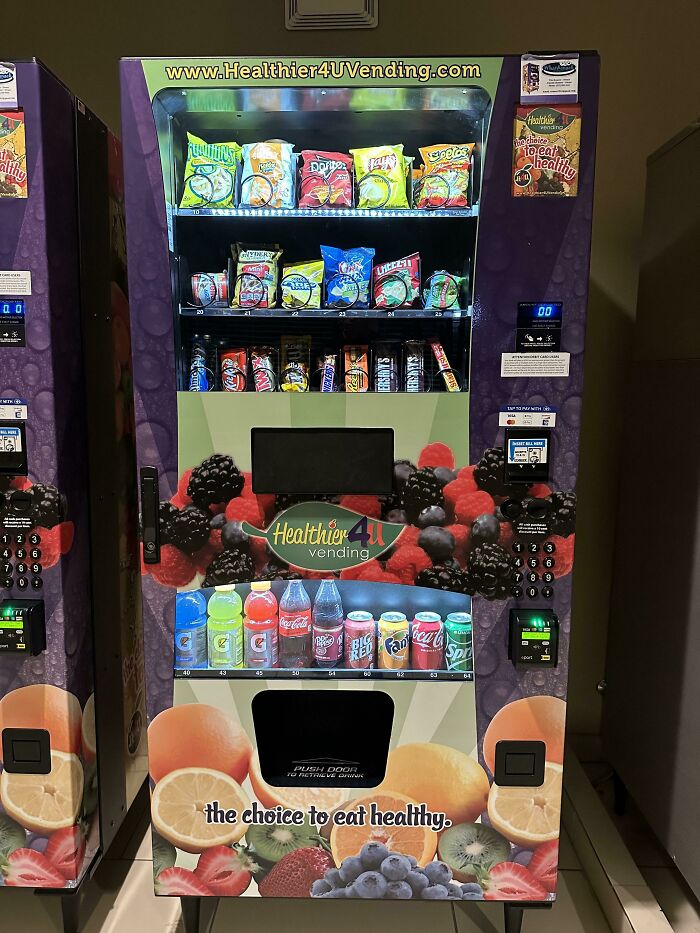 A “Healthier 4 U” Vending Machine In Texas