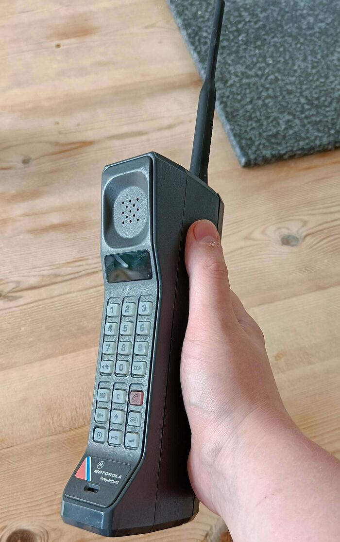 A Family Member Found One Of His First Phones Which Is Still Working 