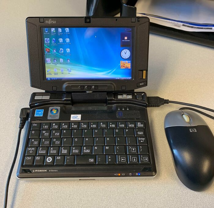 This Mini Laptop I Found At Work