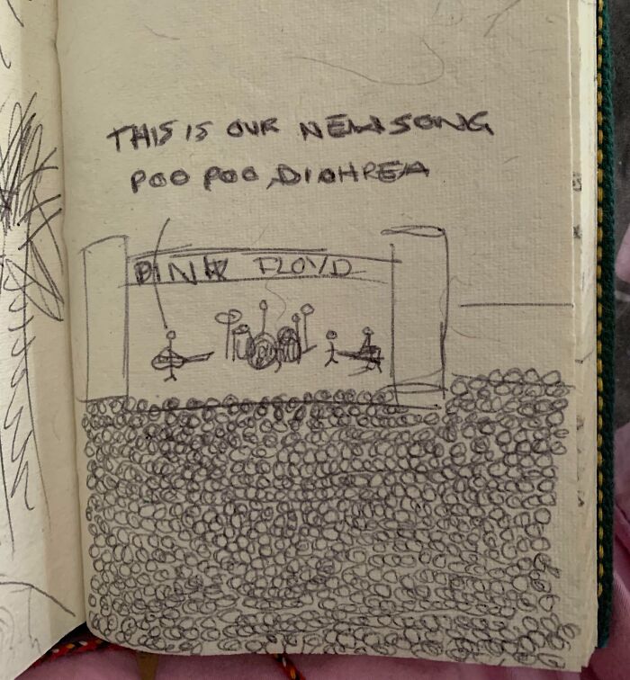 Going Through One Of My Dad’s Old Journals And Found This