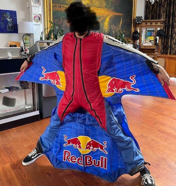 Wingsuit I Found At A Thrift Shop