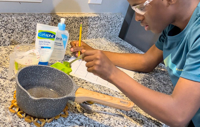 "It's So Surreal": 14-Year-Old Invents Soap That Treats Skin Cancer And Wins Science Award "It's So Surreal": 14-Year-Old Invents Soap That Treats Skin Cancer And Wins Science Award