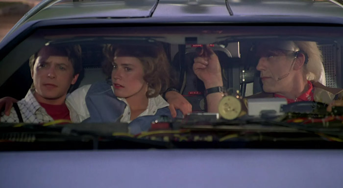 Scene from Back to the Future: Part II
