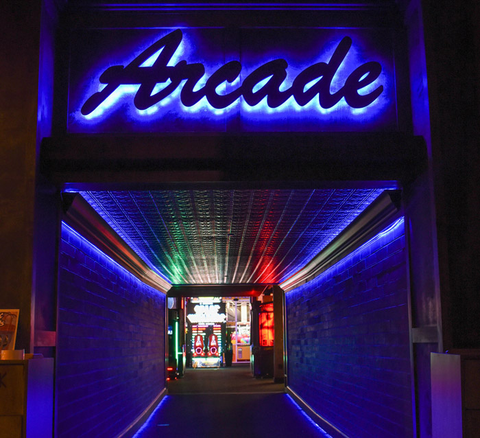 Arcade game area
