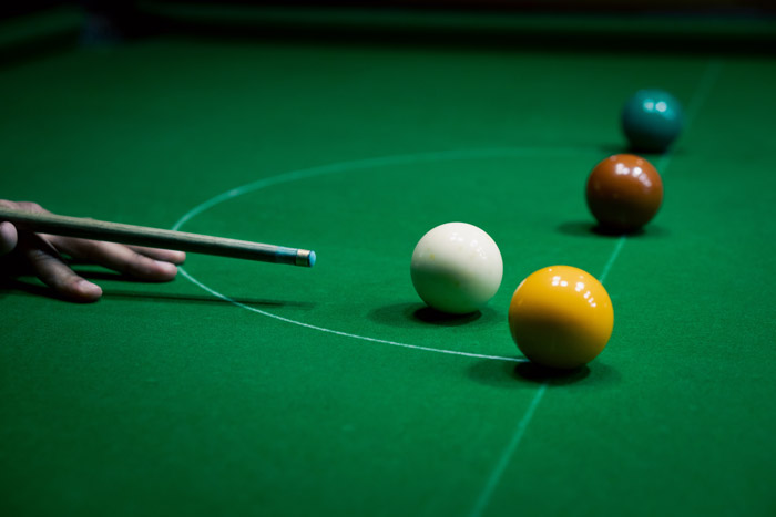 Close-up Photo of Snooker Game