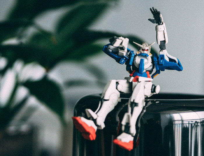 Gundam action figure