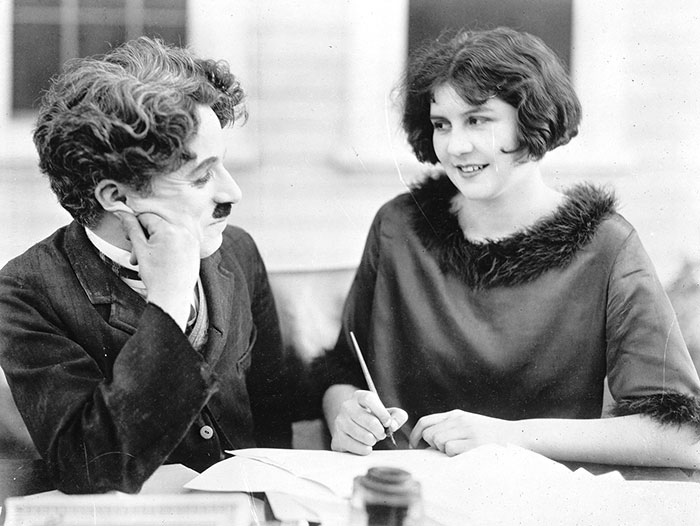 Charlie Chaplin And Lita Grey