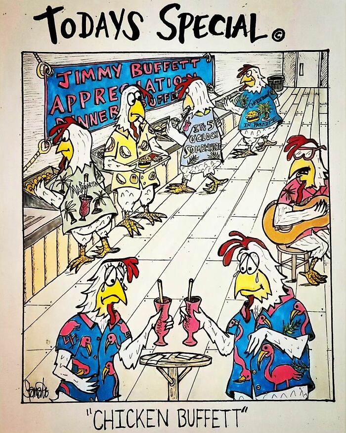 A Comic About Chicken Buffet