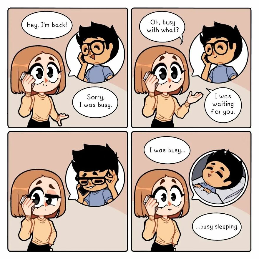 Artist Captures Feelings Of Being In A Long-Distance Relationship