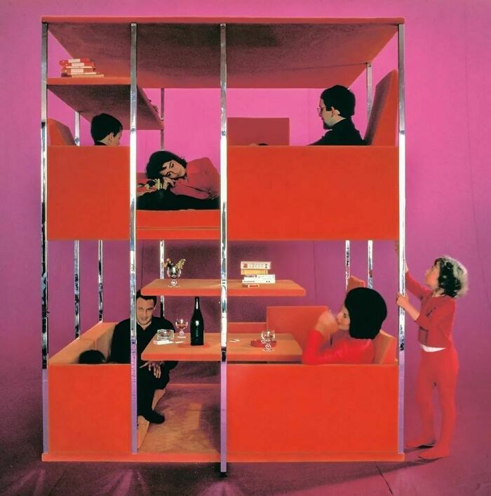 Multifunctional Life Unit By Verner Panton, 1966