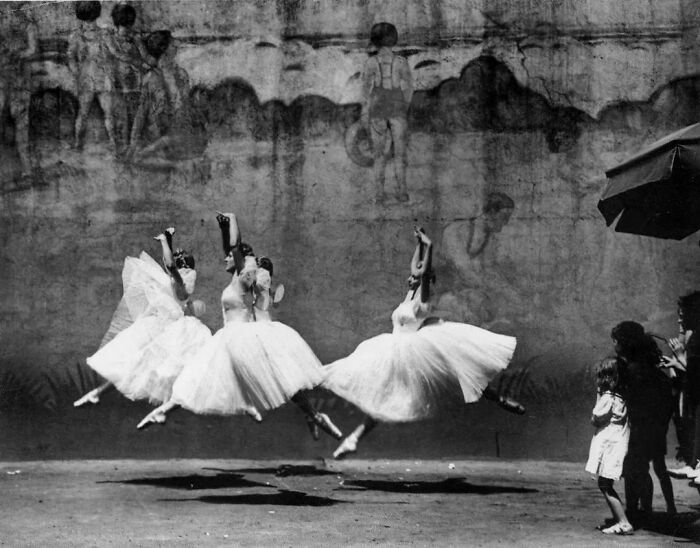 Ballet, New York, 1938. Photo By André Kertész
