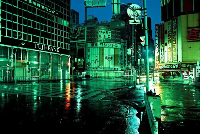 Tokyo, Shinjuku, 5 A.m., 1976. Photo By Greg Girard