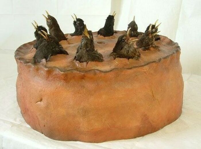 Putting Live Birds In A Pie Was A Form Of Entertainment In The C16th