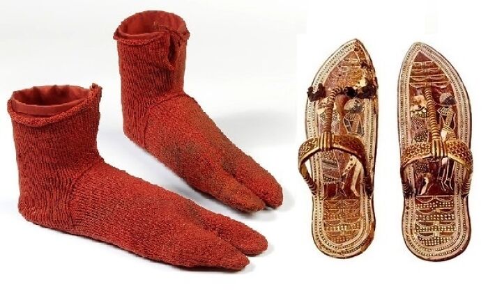 Tutankhamun Wore Socks With His Sandals