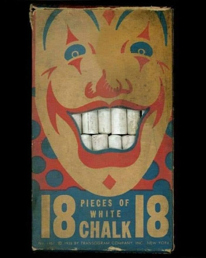 Chalk Packaging From 1938