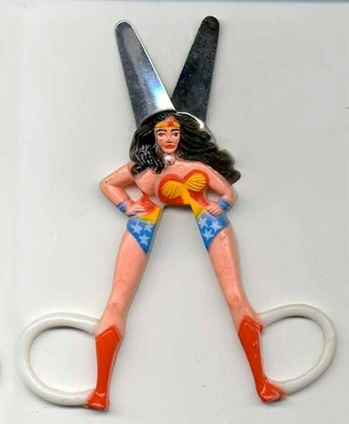 Wonder Woman Scissors - Dc Comics, 1978