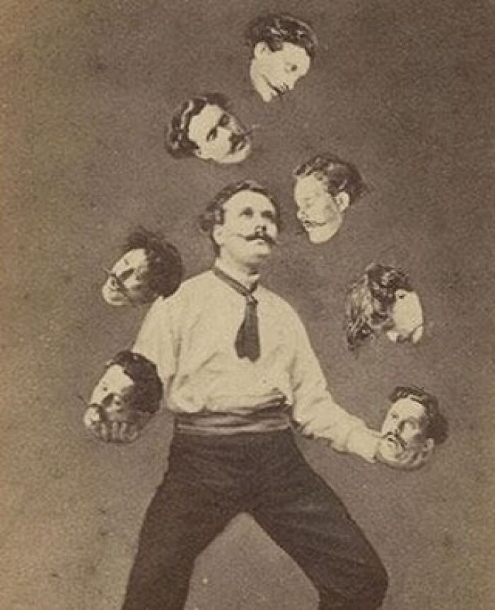 Saint Thomas D'aquin, Man Juggling His Own Head, C1880