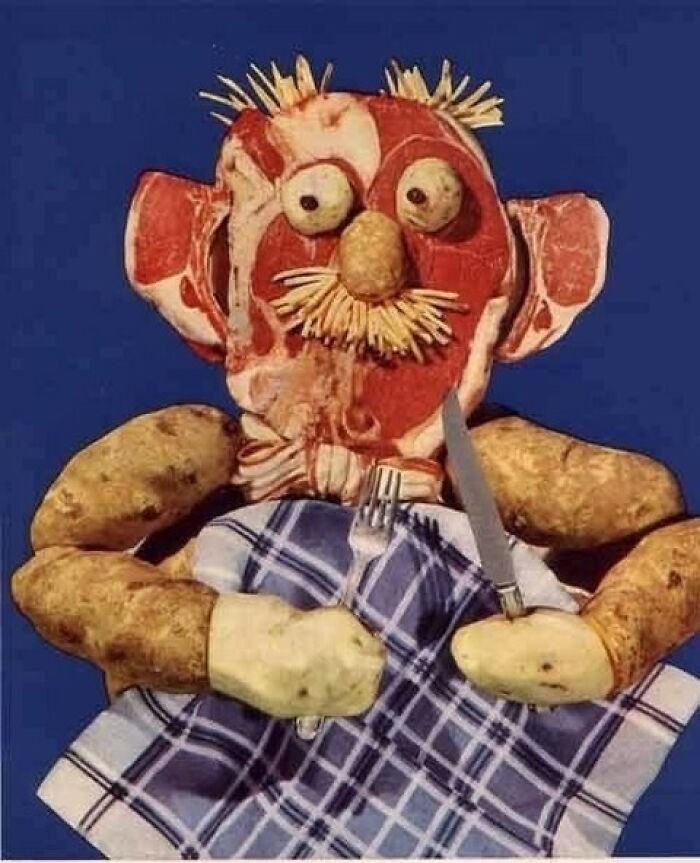 Dayalets Vitamin Mascots, 1950. Intended To Promote A Healthy Diet