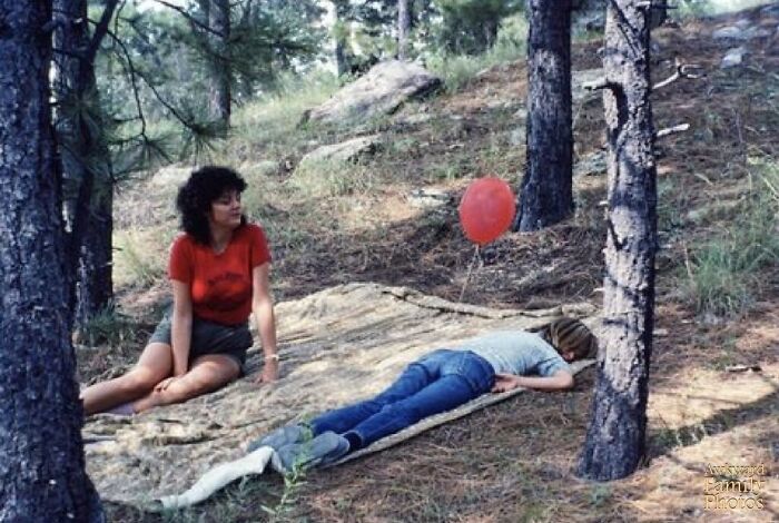 We Hiked A Lot In The Early 80’s, Whether I Wanted To Or Not. The Balloon Apparently Did Nothing For My Mood