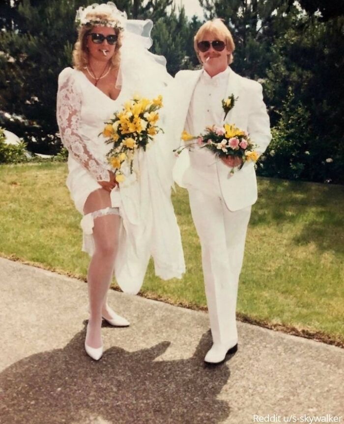 My Parents On Their Wedding Day, Vancouver 1986