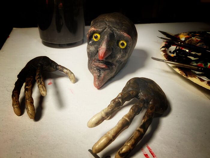 How I Turned A Fake Pumpkin Into A Whimsical Halloween Character (19 Pics) How I Turned A Fake Pumpkin Into A Whimsical Halloween Character (19 Pics)