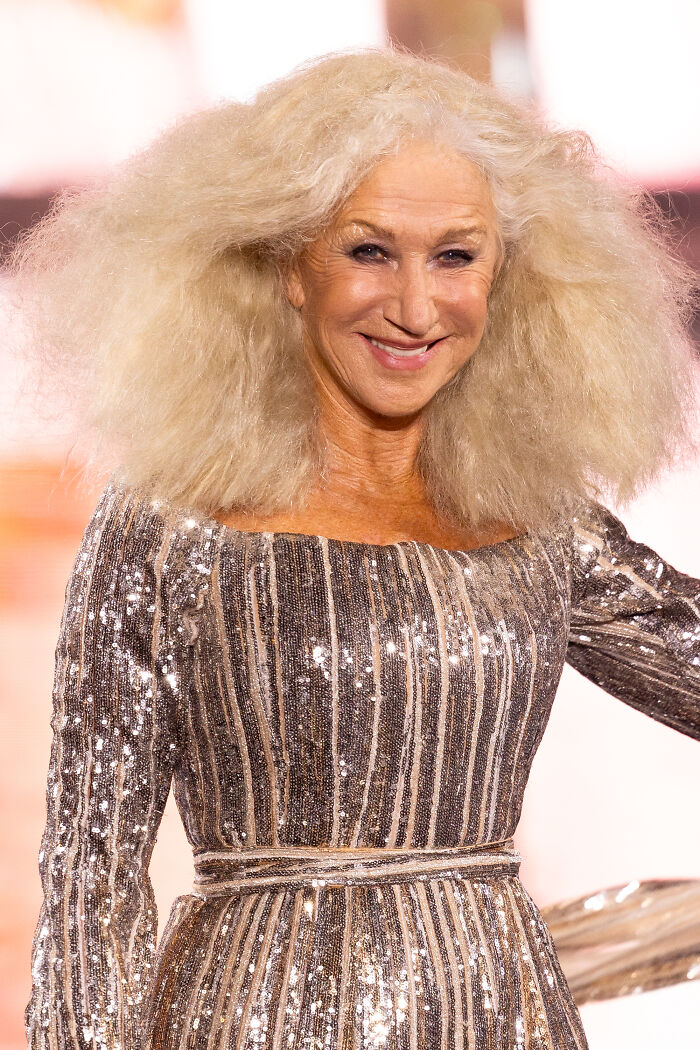 Helen Mirren And Andie MacDowell Stun At Paris Fashion Week While Flaunting Natural Hair