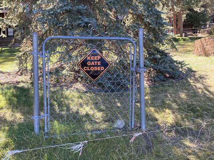 Just The Gate By Itself