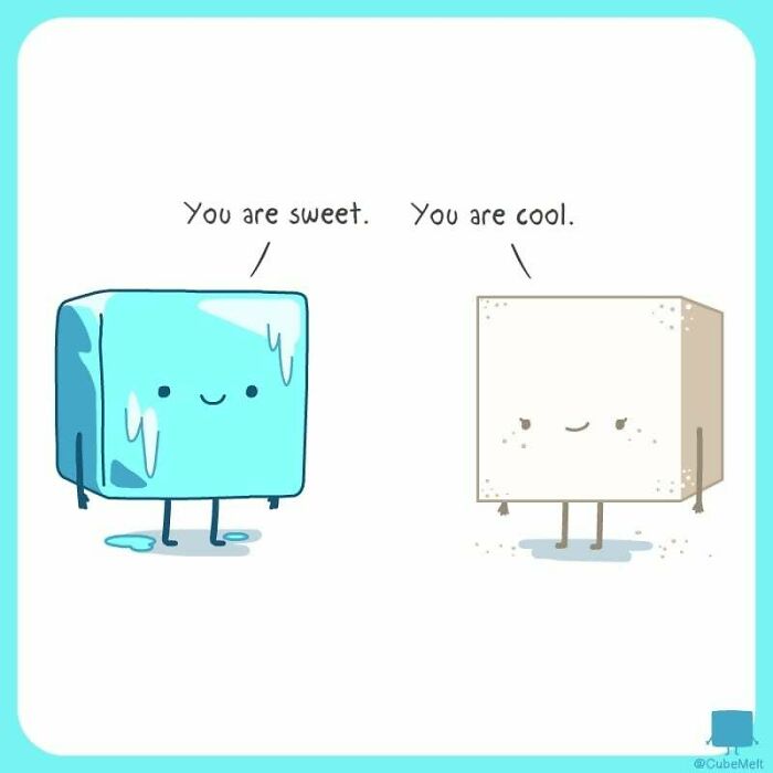 Hilarious Comics That Feature Ice Cube Who Melts In Various Situations (New Pics)