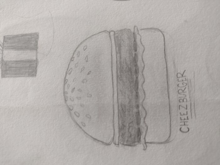 Cheeseburger. Literally Just A Cheeseburger