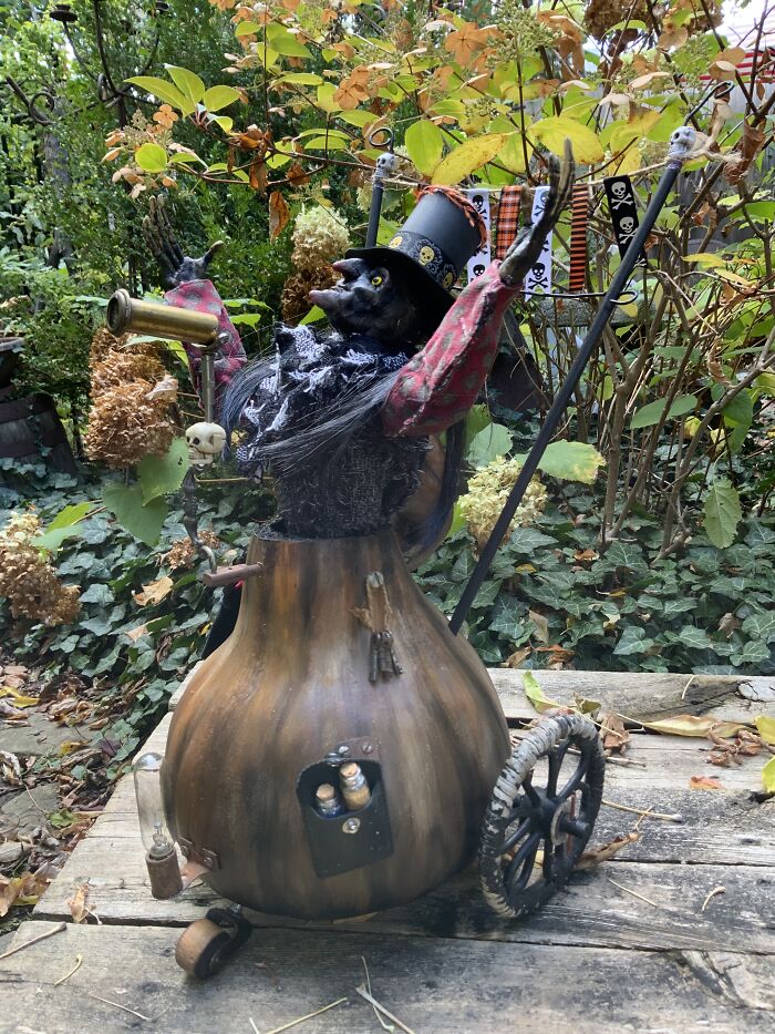 How I Turned A Fake Pumpkin Into A Whimsical Halloween Character (19 Pics) How I Turned A Fake Pumpkin Into A Whimsical Halloween Character (19 Pics)