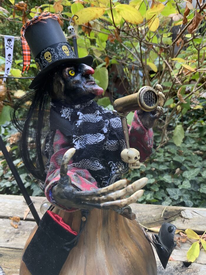 How I Turned A Fake Pumpkin Into A Whimsical Halloween Character (19 Pics) How I Turned A Fake Pumpkin Into A Whimsical Halloween Character (19 Pics)