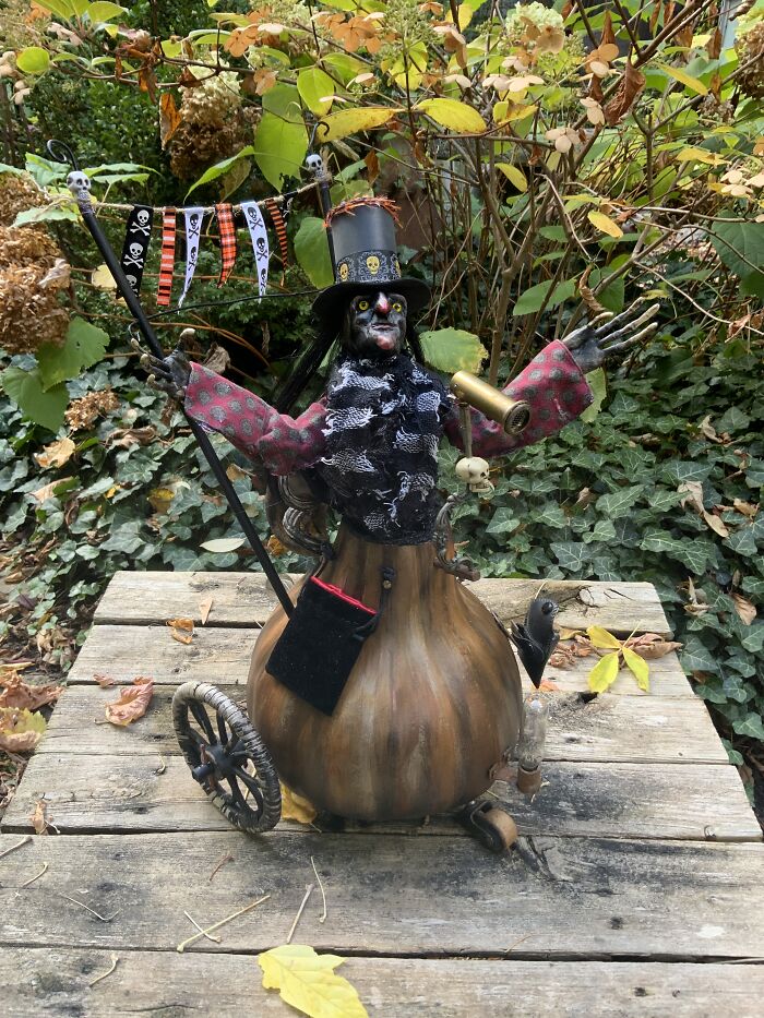 How I Turned A Fake Pumpkin Into A Whimsical Halloween Character (19 Pics) How I Turned A Fake Pumpkin Into A Whimsical Halloween Character (19 Pics)