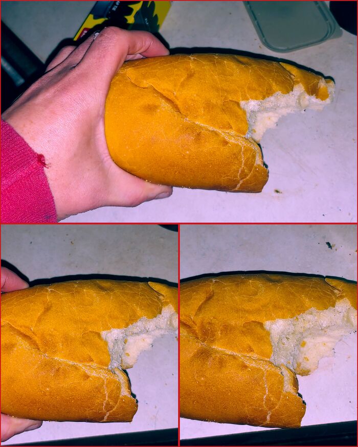 I Made A Collage Of The Pictures Of Bread I Took The Other Night. I Don't Remember Doing It, And Can Not Think Of Why I Would Take So Many Pictures Of This Bread!