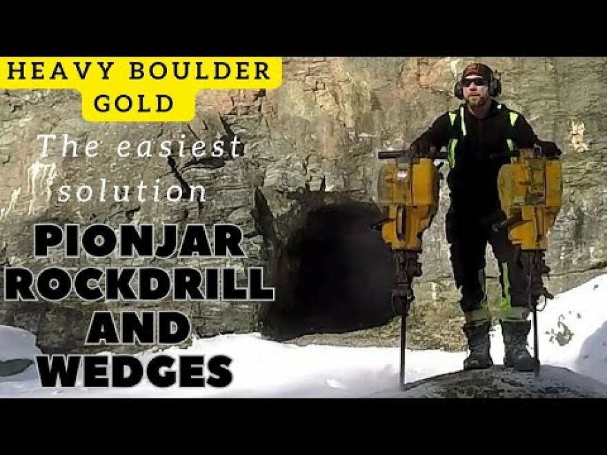 How To Split 1 Ton Boulder