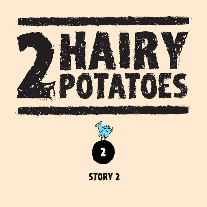 Inspired By Quirky Life Events, I Created The “2 Hairy Potatoes” Comic Series Inspired By Quirky Life Events, I Created The “2 Hairy Potatoes” Comic Series