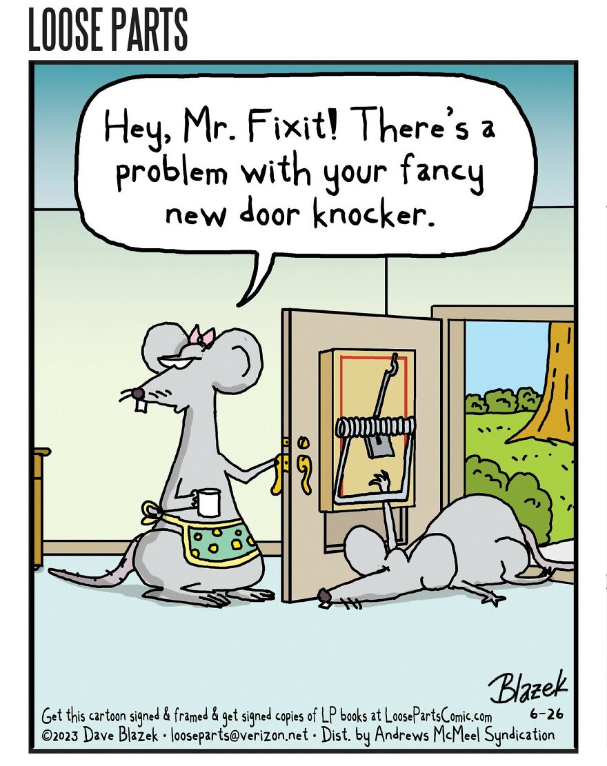 New door knocker