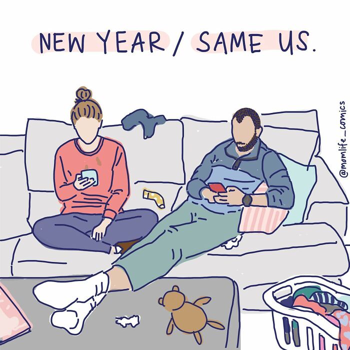 A Comic About "New Year, Same Us"
