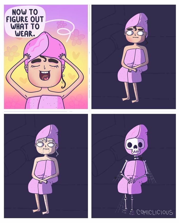 A Comic About Figuring Out An Outfit To Wear