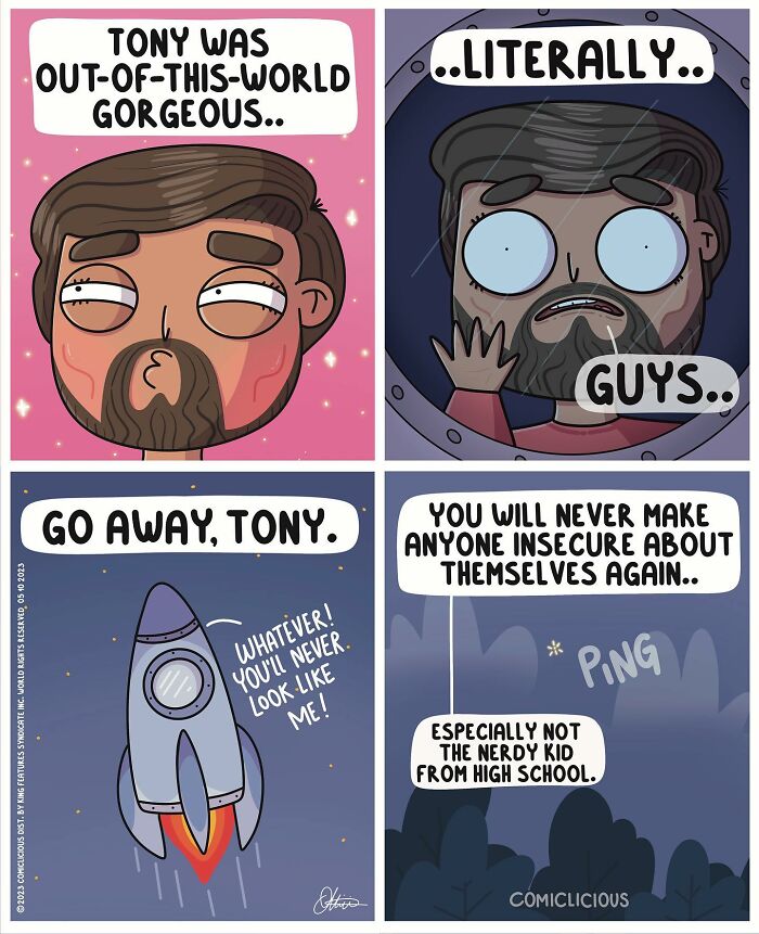A Comic About A Gorgeous Guy