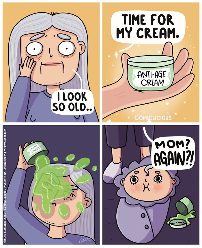 A Comic About An Anti-Age Cream
