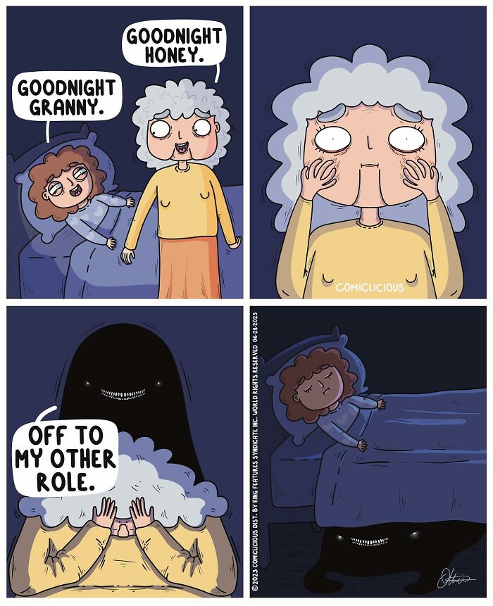 A Comic About Grandma Monster