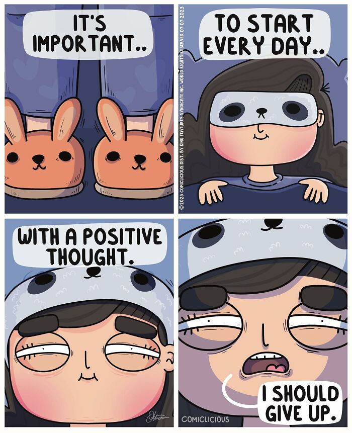 A Comic About Positive Thoughts