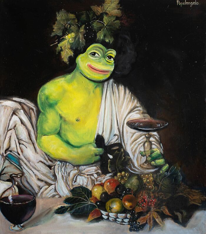 This Russian Artist Transforms Pepe The Frog Into Works Of Art