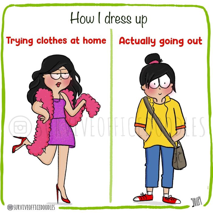 How I dress up